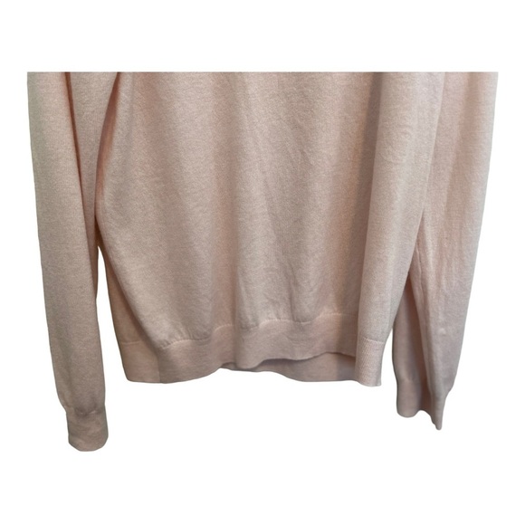 RODD & Gunn Merino Wool & Cashmere Crew Neck Sweater in light pink - Picture 6 of 15